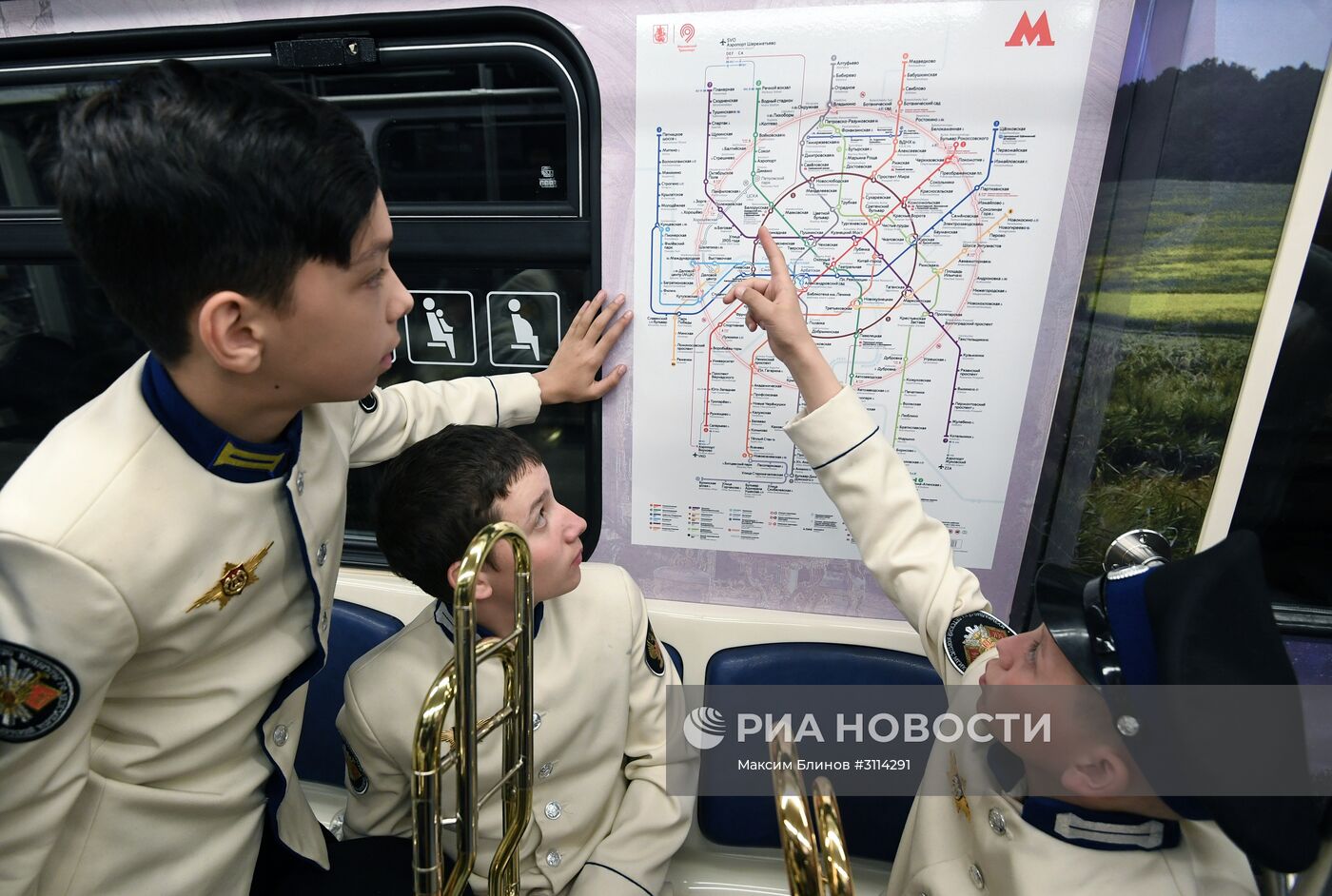 Запуск поезда "Россия – моя история"