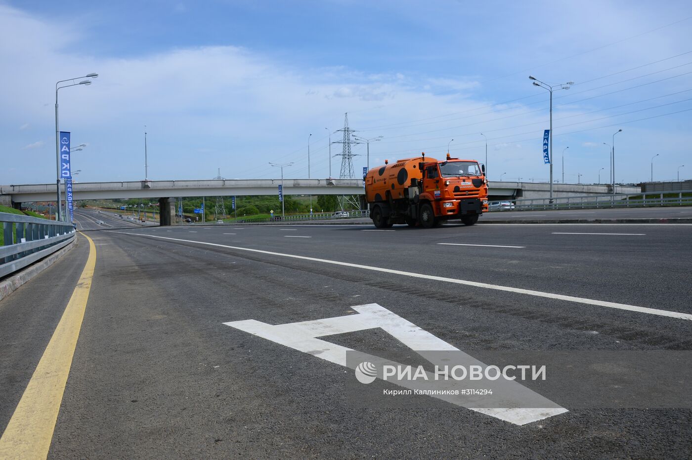 Запуск движения на участке Калужского шоссе