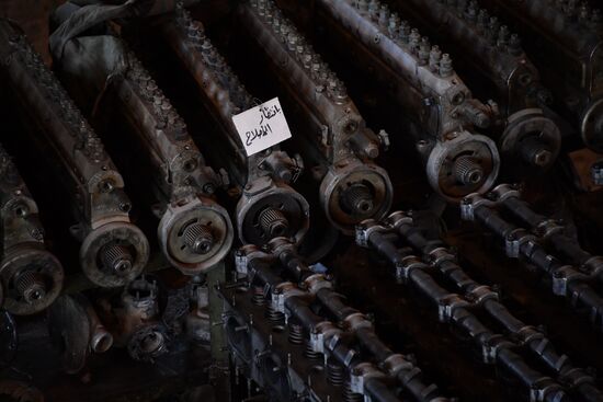 Завод по ремонту и восстановлению бронетехники в Дамаске