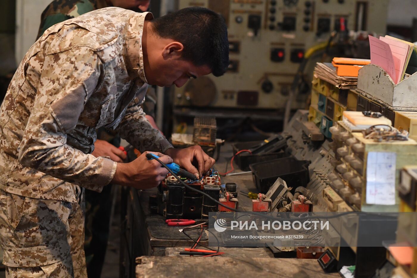 Завод по ремонту и восстановлению бронетехники в Дамаске