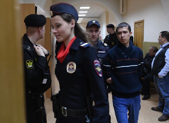 Продление ареста обвиняемым по делу о теракте в метро Санкт-Петербурга