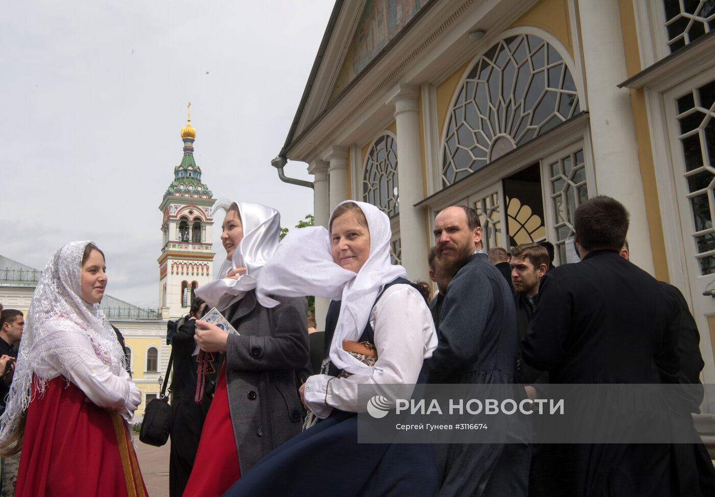 Президент РФ В. Путин посетил Рогожский духовный центр РПСЦ в Москве