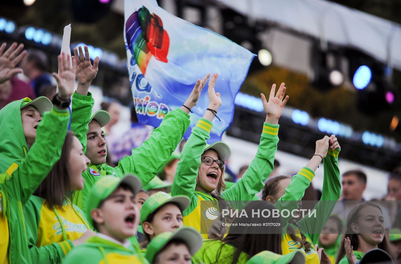 Открытие конкурса "Детская Новая волна 2017" в "Артеке"