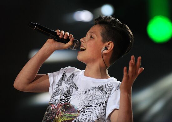 Открытие конкурса "Детская Новая волна 2017" в "Артеке"