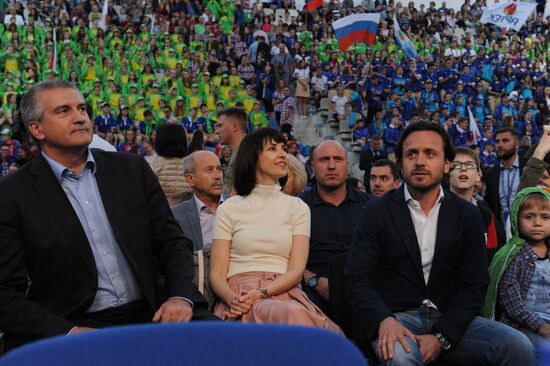 Открытие конкурса "Детская Новая волна 2017" в "Артеке"