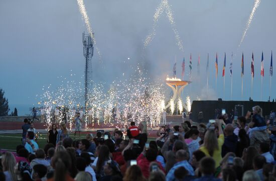 Открытие конкурса "Детская Новая волна 2017" в "Артеке"