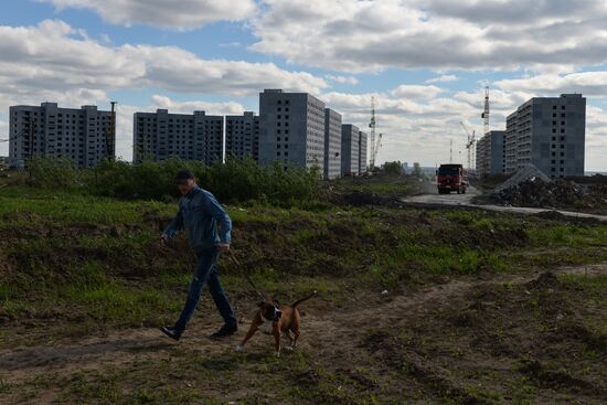 Плющихинский жилмассив в Новосибирске