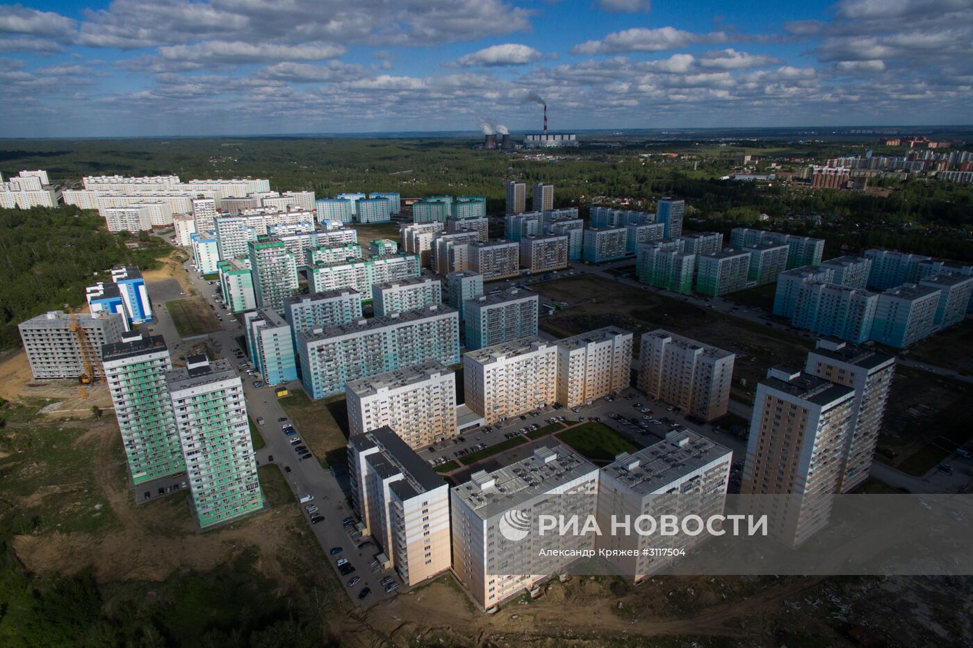 Плющихинский жилмассив в Новосибирске