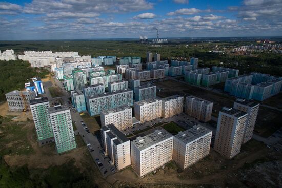 Плющихинский жилмассив в Новосибирске