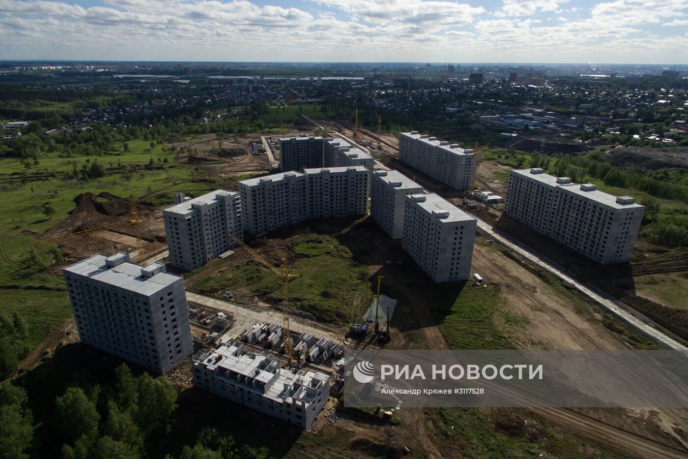 Плющихинский жилмассив в Новосибирске