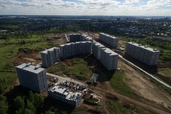 Плющихинский жилмассив в Новосибирске