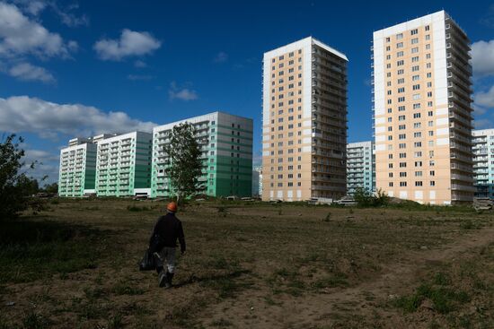 Плющихинский жилмассив в Новосибирске