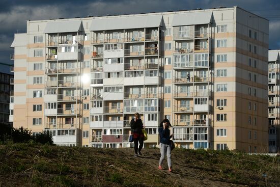 Плющихинский жилмассив в Новосибирске