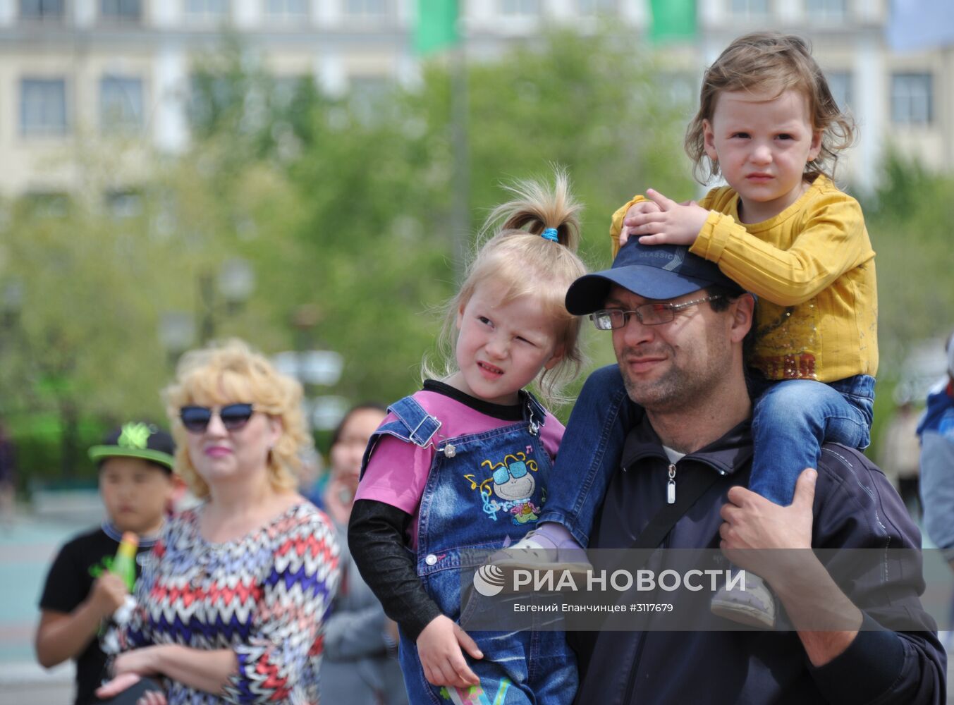 День защиты детей в городах России