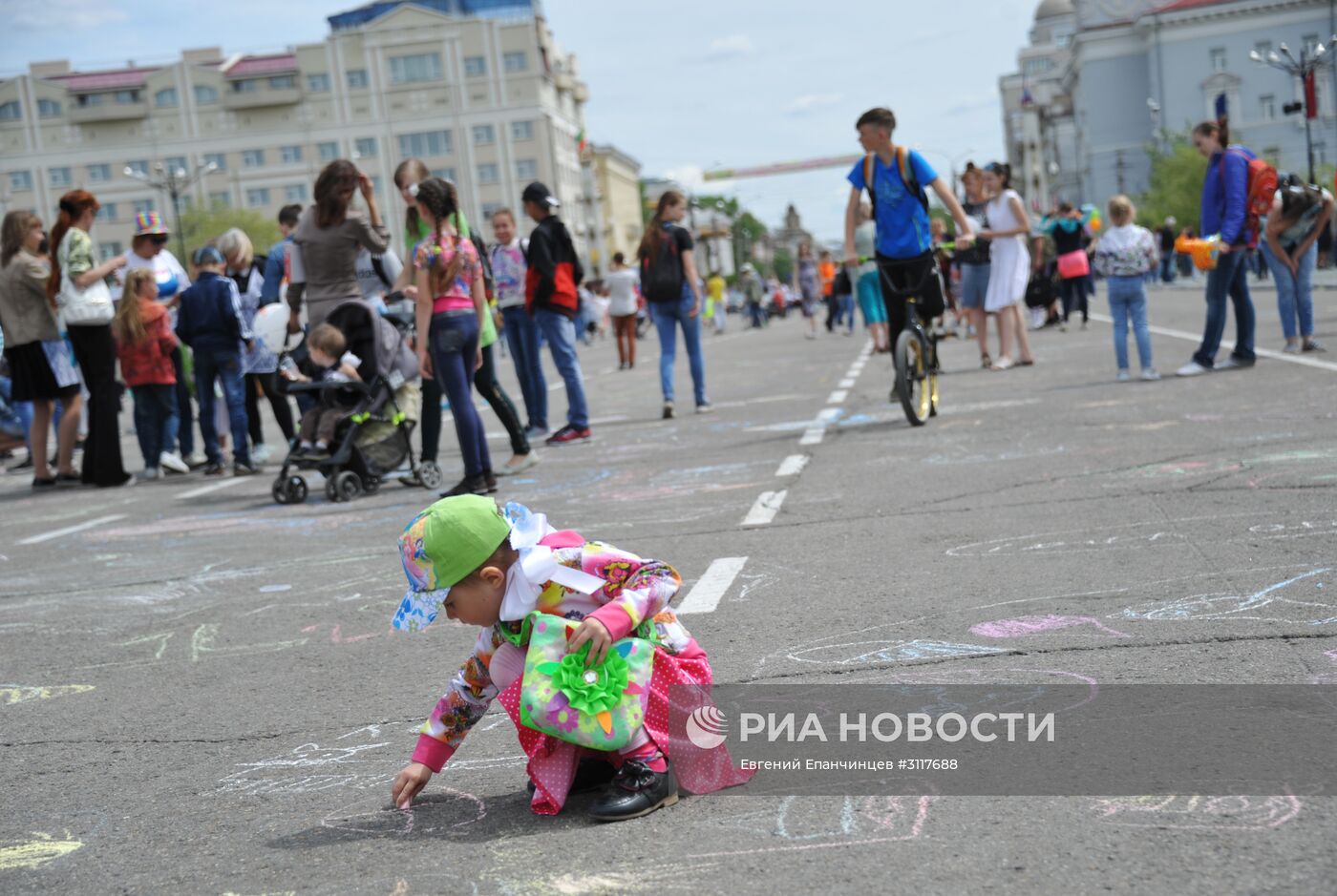 День защиты детей в городах России