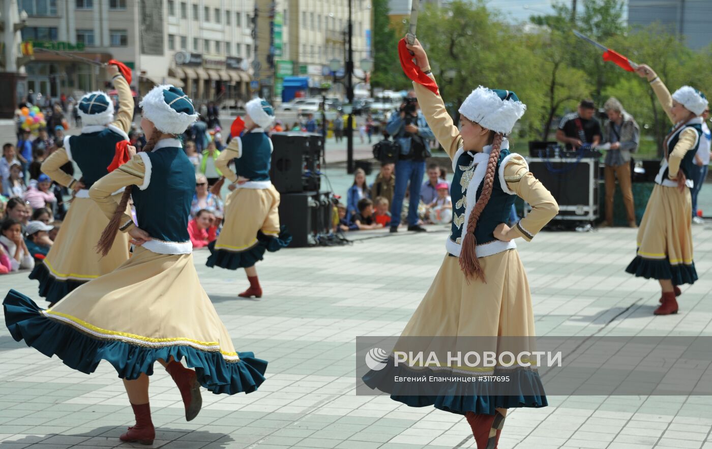 День защиты детей в городах России