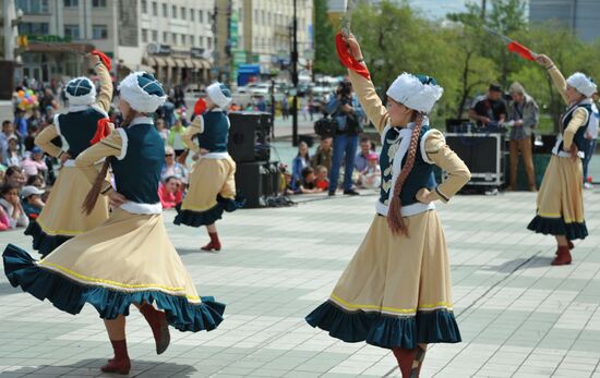 День защиты детей в городах России