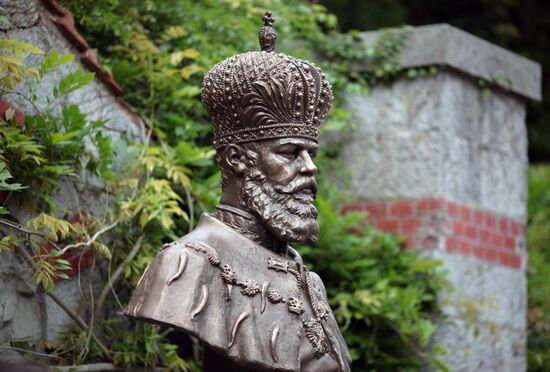 Открытие памятника Александру III в Крыму