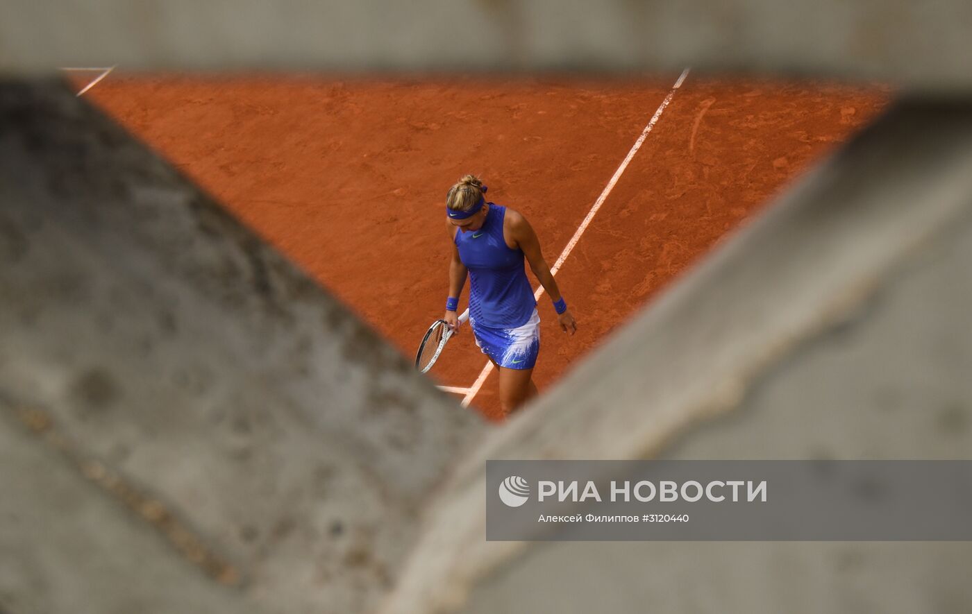 Теннис. Ролан Гаррос. Седьмой день