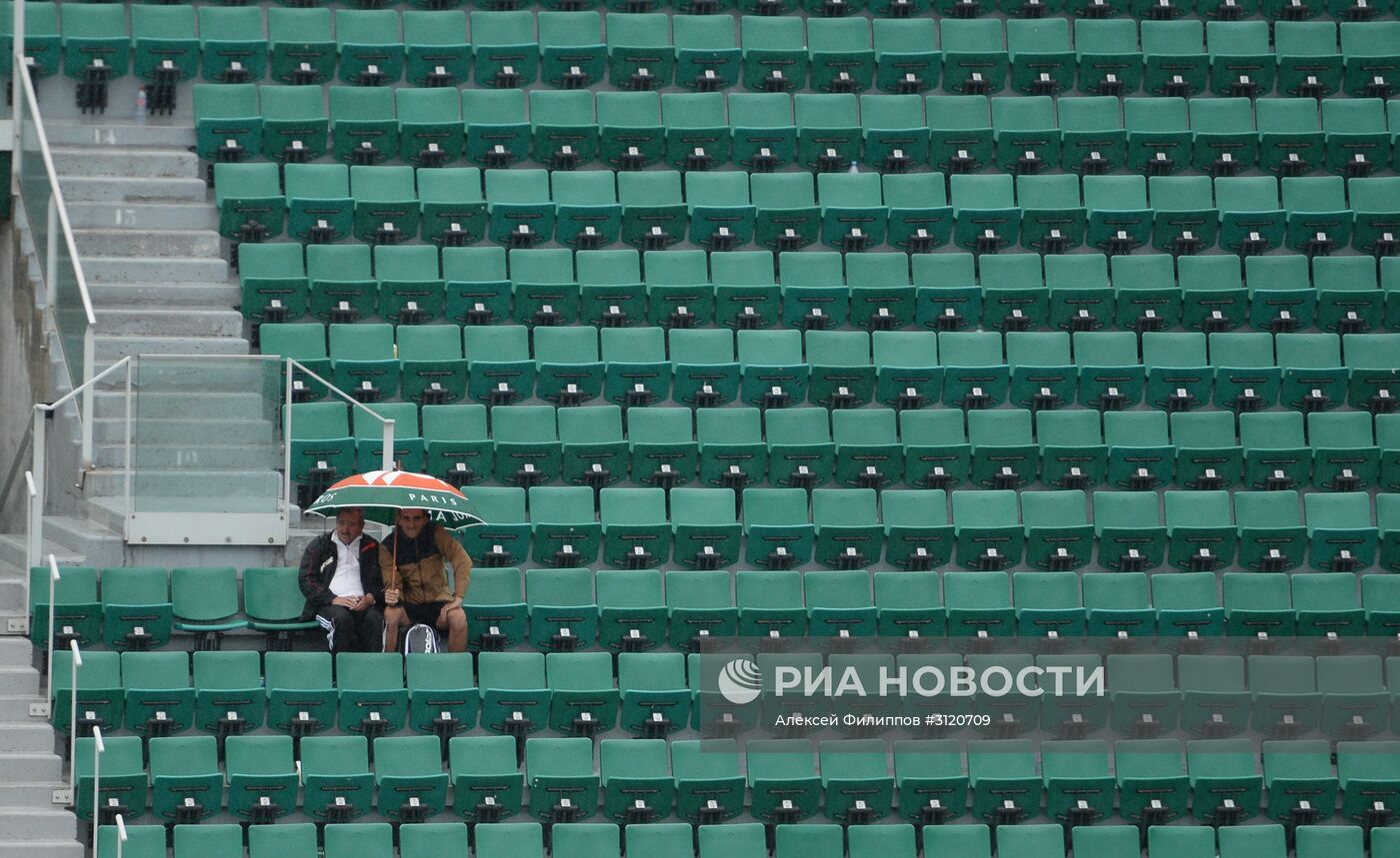 Теннис. Ролан Гаррос. Седьмой день