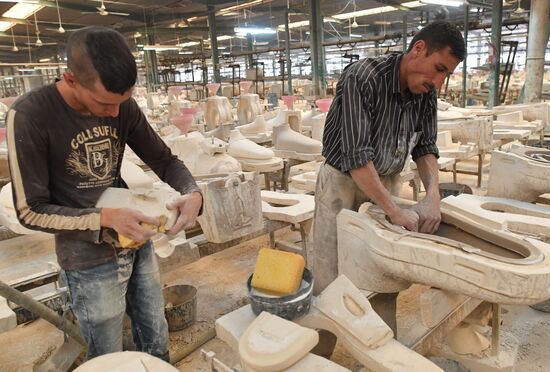 Завод по производству керамических изделий в г. Хама