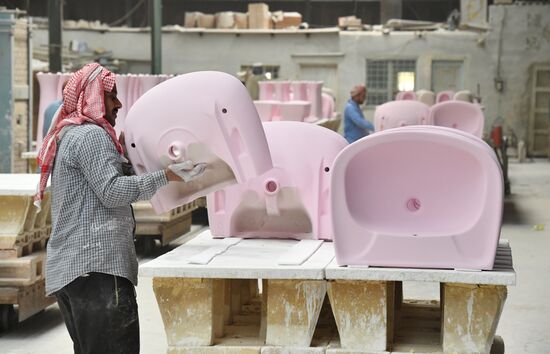 Завод по производству керамических изделий в г. Хама