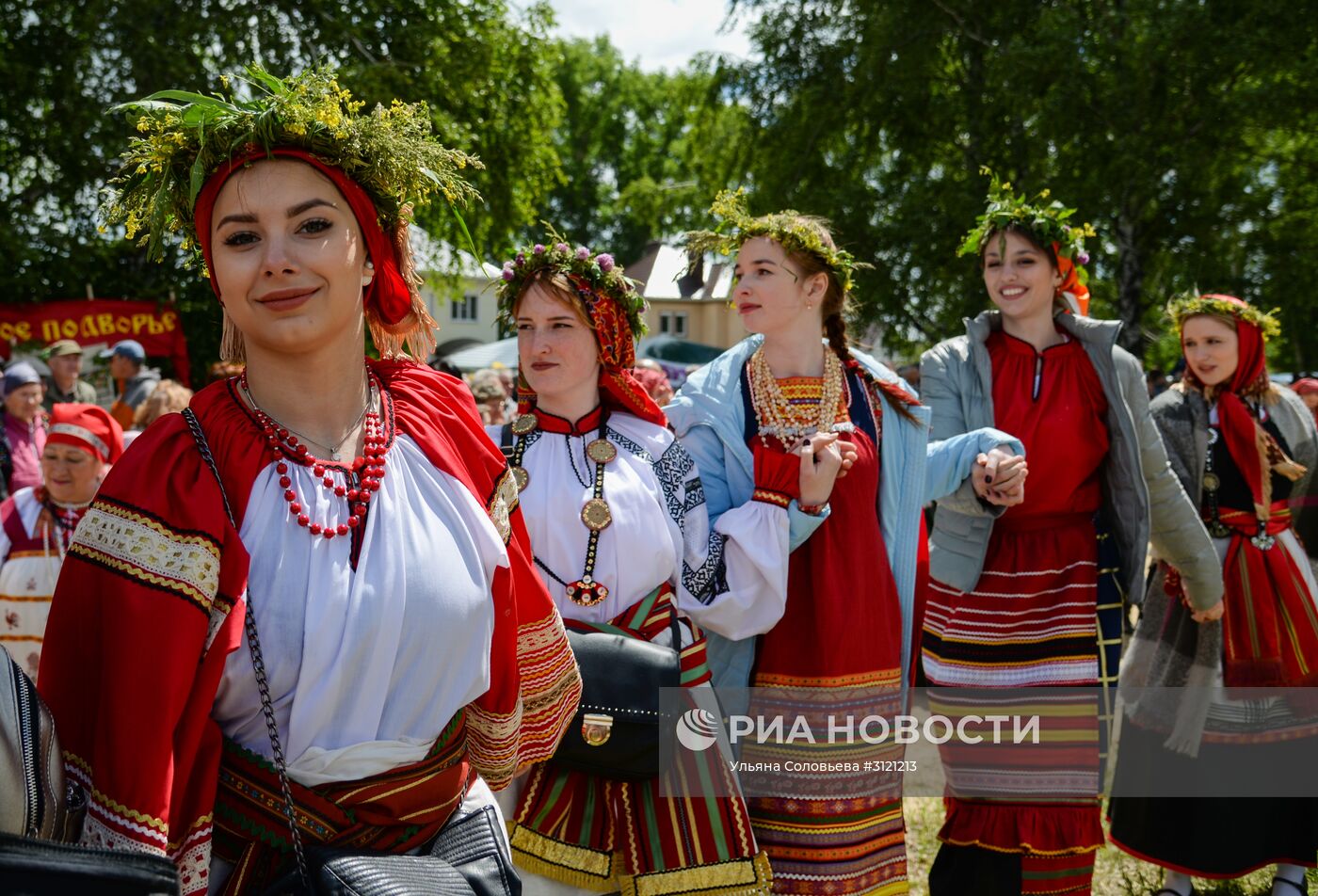 Фольклорный славянский фестиваль в Воронеже
