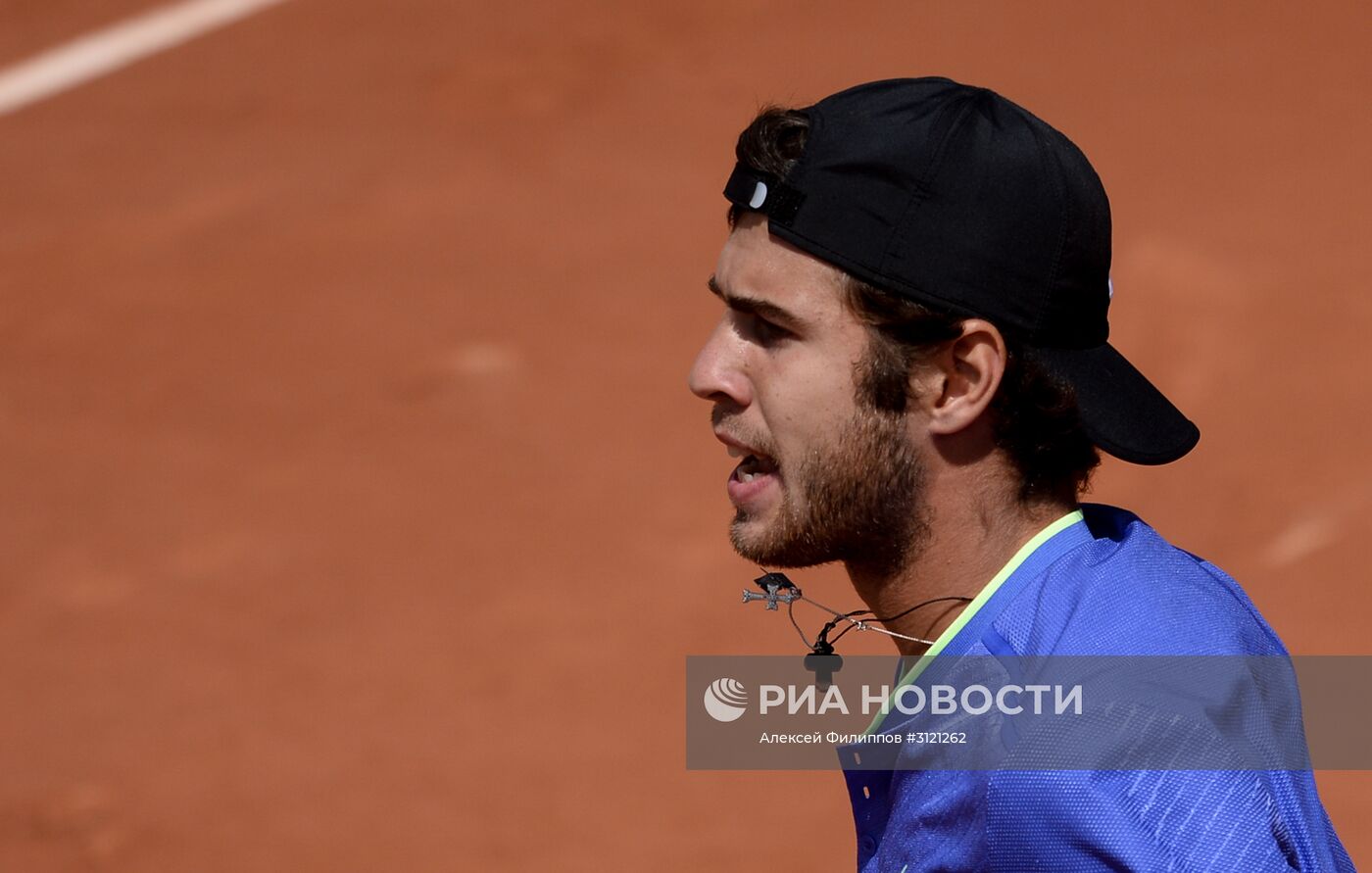 Теннис. Ролан Гаррос. Восьмой день