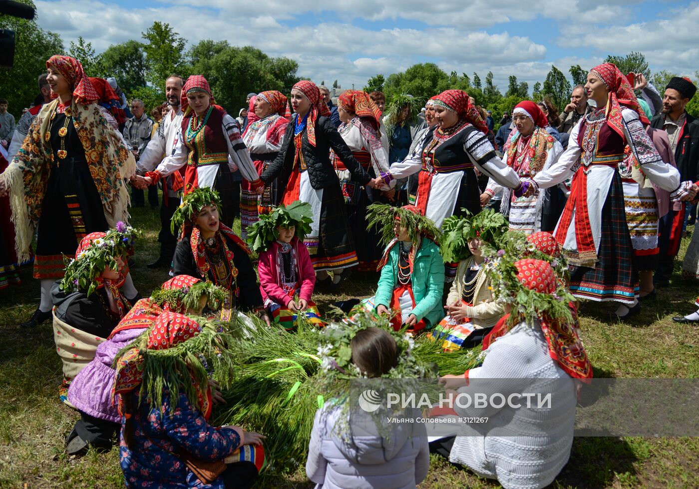 Фольклорный славянский фестиваль в Воронеже