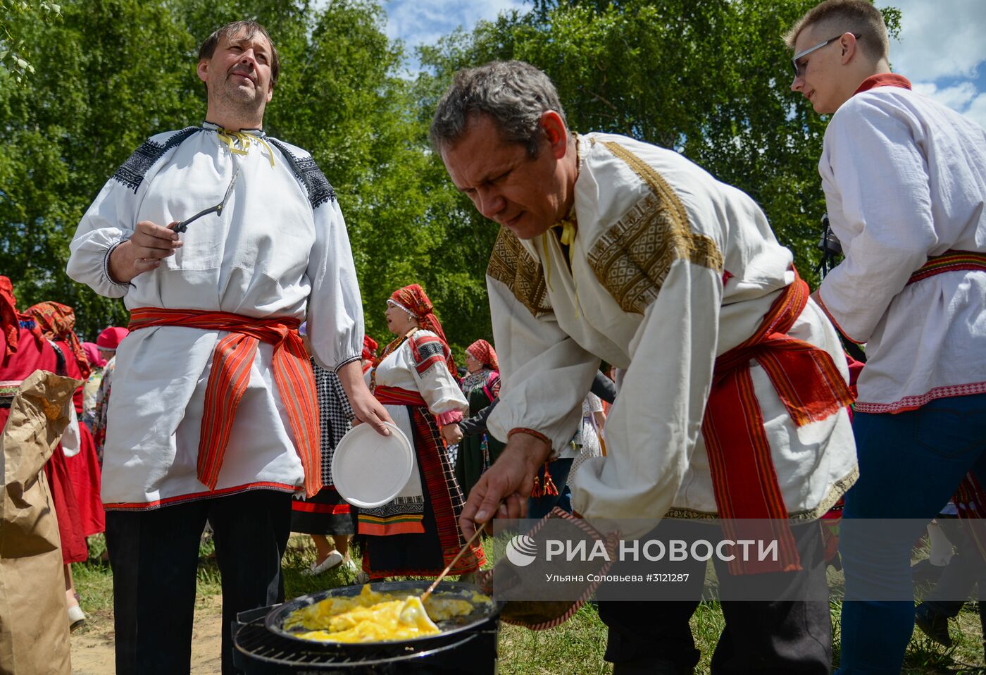 Фольклорный славянский фестиваль в Воронеже