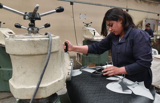 Обувная фабрика в сирийской провинции Хама