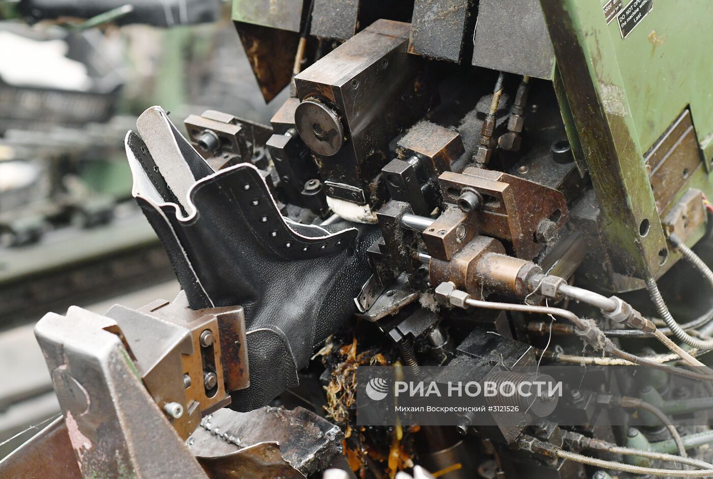 Обувная фабрика в сирийской провинции Хама