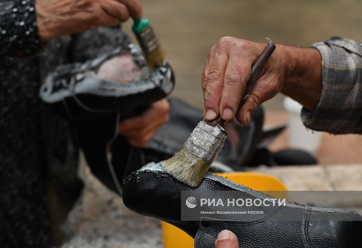 Обувная фабрика в сирийской провинции Хама