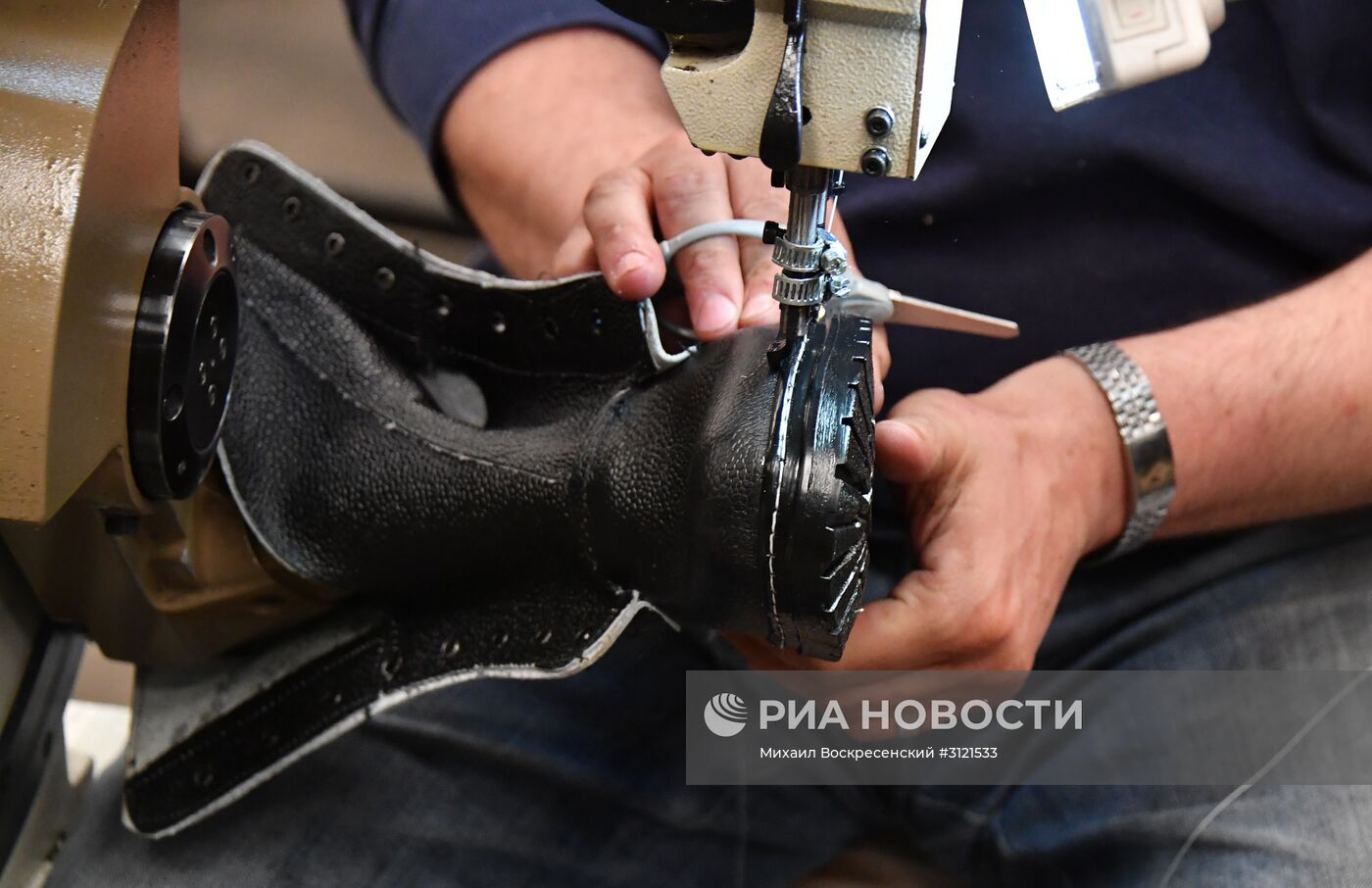 Обувная фабрика в сирийской провинции Хама