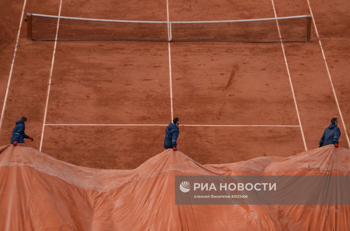 Теннис. Ролан Гаррос. Десятый день