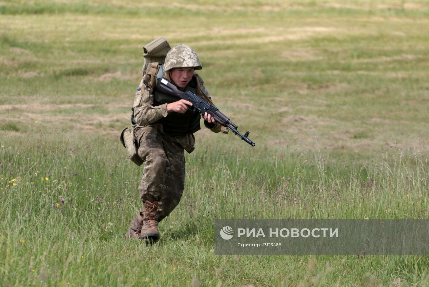 Военные учения во Львовской области