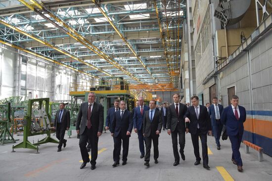 Рабочая поездка премьер-министра РФ Д. Медведева в Приволжский федеральный округ