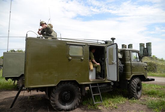 Двухстороннее учения войск ПВО и авиации ЗВО в Воронежской области