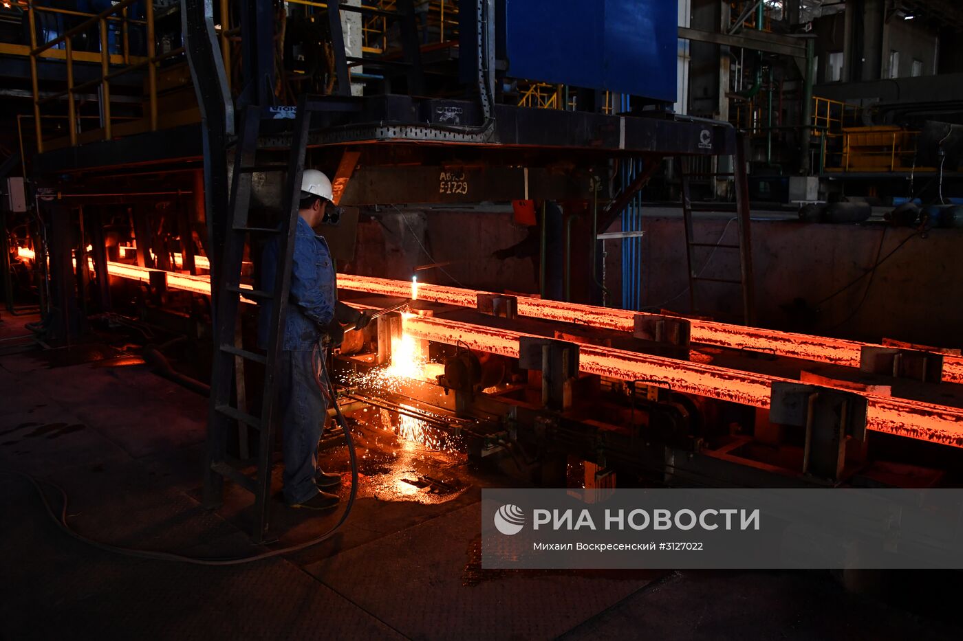 Металлургический завод в городе Хама в Сирии