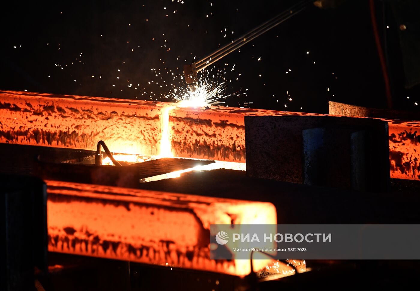 Металлургический завод в городе Хама в Сирии