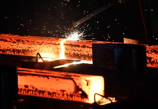 Металлургический завод в городе Хама в Сирии