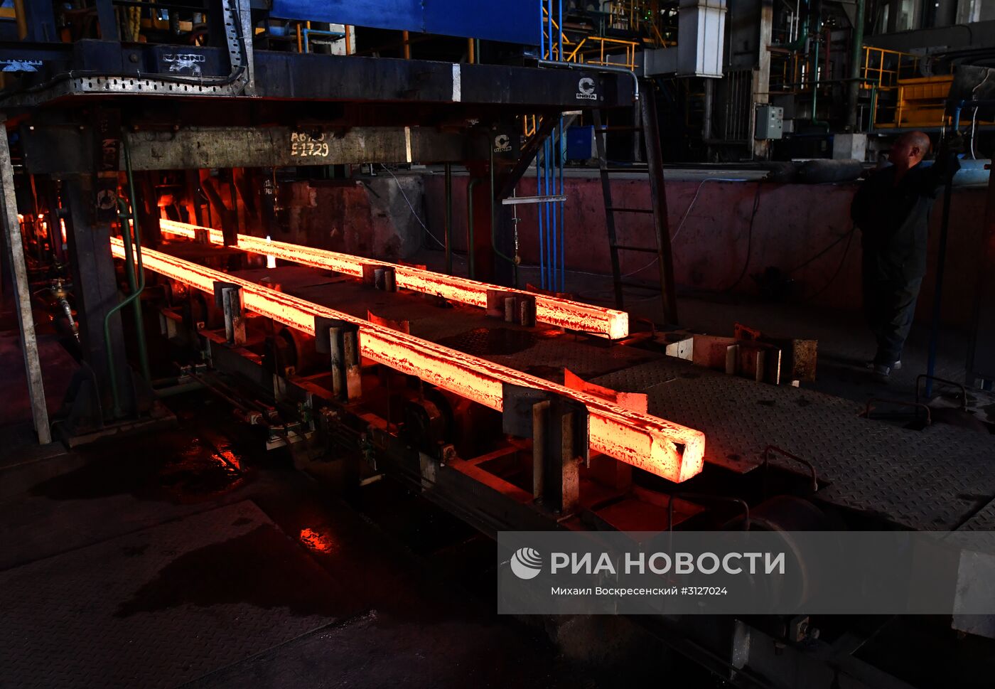 Металлургический завод в городе Хама в Сирии