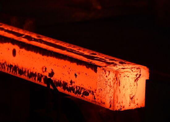 Металлургический завод в городе Хама в Сирии