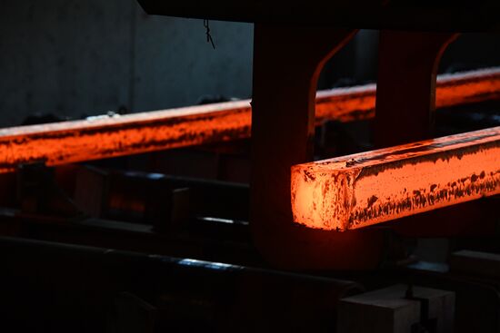 Металлургический завод в городе Хама в Сирии