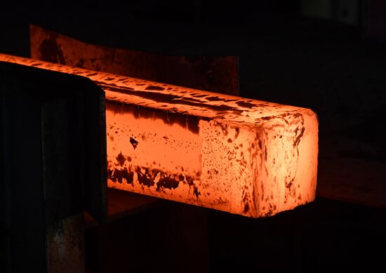 Металлургический завод в городе Хама в Сирии