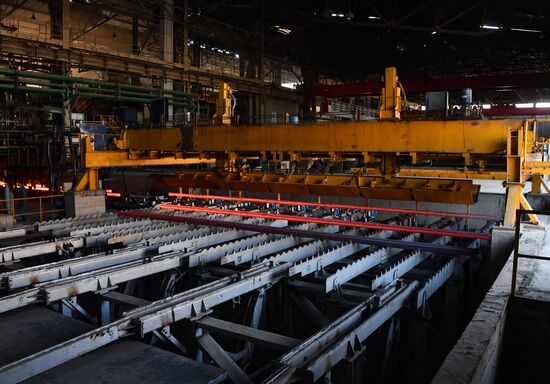 Металлургический завод в городе Хама в Сирии