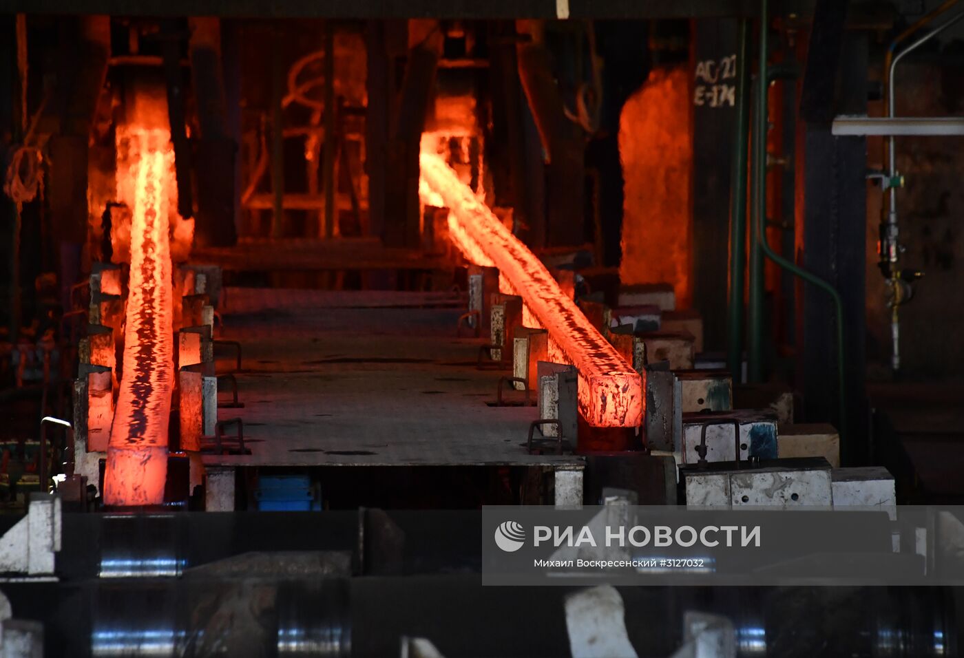 Металлургический завод в городе Хама в Сирии