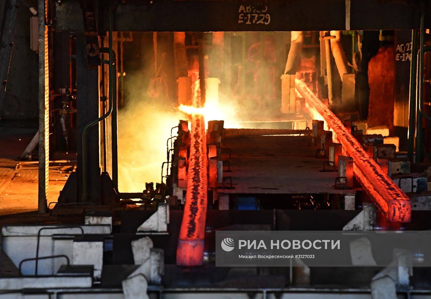 Металлургический завод в городе Хама в Сирии