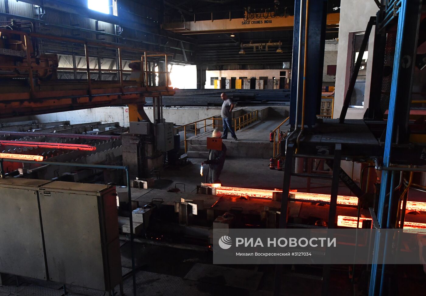 Металлургический завод в городе Хама в Сирии