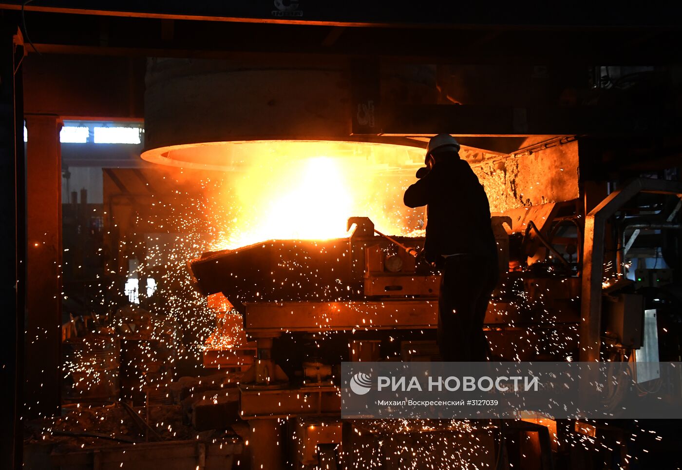 Металлургический завод в городе Хама в Сирии